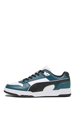 Puma Unisex Günlük Spor Ayakkabı RBD Game Low Beyaz Yeşil Sneaker 38637321