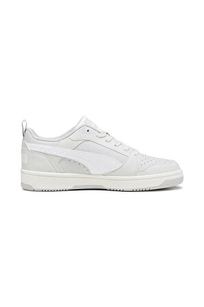 Puma Rebound V6 Low Erkek Sneaker GRİ BEYAZ