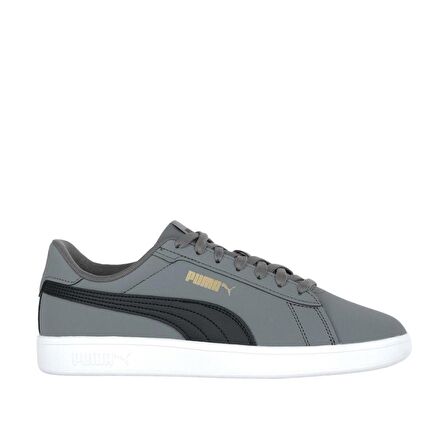 Puma Smash 3.0 Buck Erkek Gri Spor Ayakkabı 392336 02