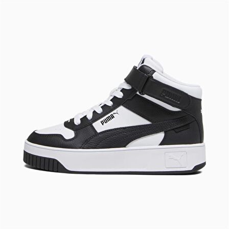 Puma Carina Street Mid Sneaker Kadın Günlük Spor Ayakkabı Beyaz 39233703