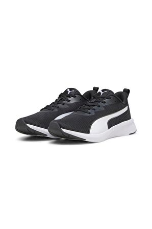 Puma Flyer Lite Unisex Siyah Beyaz Spor Ayakkabı 378774-01 