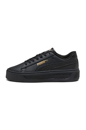 Puma Smash Platform v3 390758 07 Kadın Sneaker Ayakkabı Siyah 36-40 