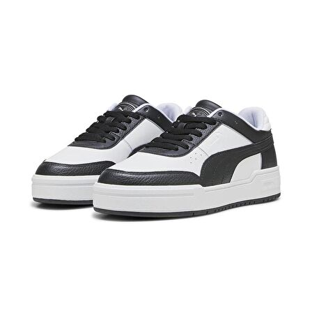 Puma CA Pro Sport Lth Sneaker Erkek Günlük Ayakkabı Beyaz-Siyah 39328001