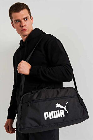 Puma Phase Sports Bag Unisex Siyah Spor Çanta - 079949 01