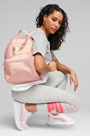 Puma Core Up Backpack Kadın Sırt Çantası Pembe 