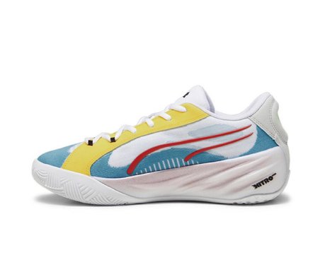 Puma All-Pro Nitro Erkek Basketbol Ayakkabısı 37907906 Beyaz