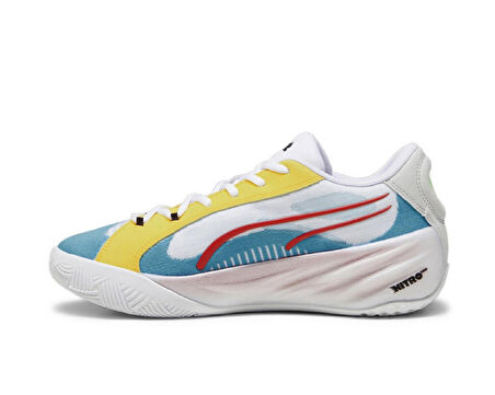 Puma All-Pro Nitro Erkek Basketbol Ayakkabısı 37907906 Beyaz