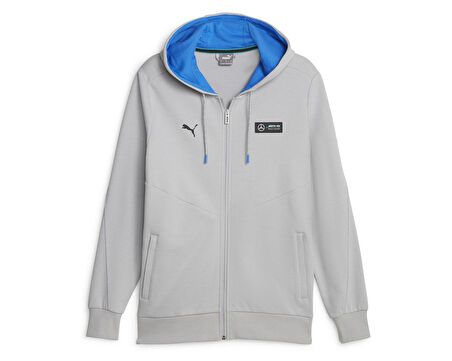 Puma Mercedes Hooded Sweat Jacket Erkek Günlük Ceket 62114702 Gri