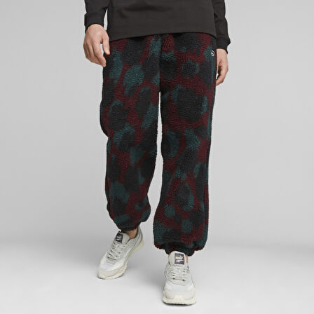 Puma Erkek Eşofman Alt Downtown Aop Sherpa
