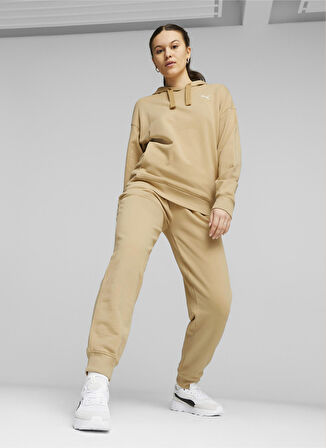Puma Krem Kadın Eşofman Altı HER High-Waist Pants TR