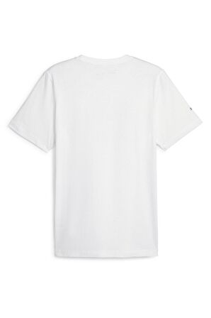 BMW MMS ESS Logo Tee  Beyaz Erkek Kısa Kol T-Shirt