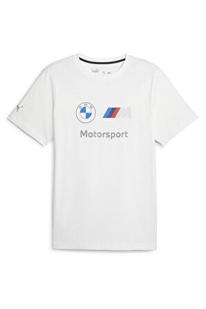 BMW MMS ESS Logo Tee  Beyaz Erkek Kısa Kol T-Shirt