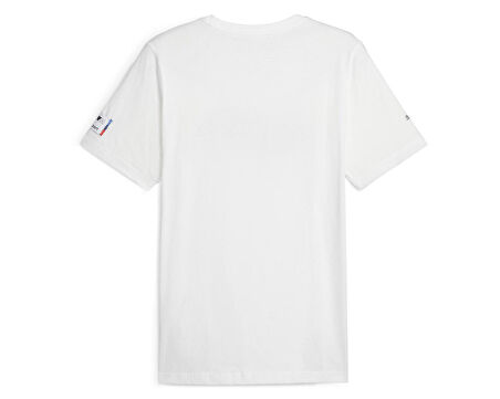 Puma Bmw Mms Statement Car Graphic Tee Erkek Günlük Tişört 62107802 Beyaz