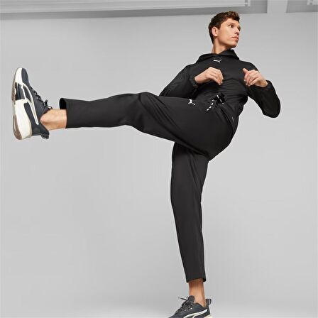 Puma Puma Fit Taped PWRFLEECE Jogger SİYAH Erkek Eşofman Üstü