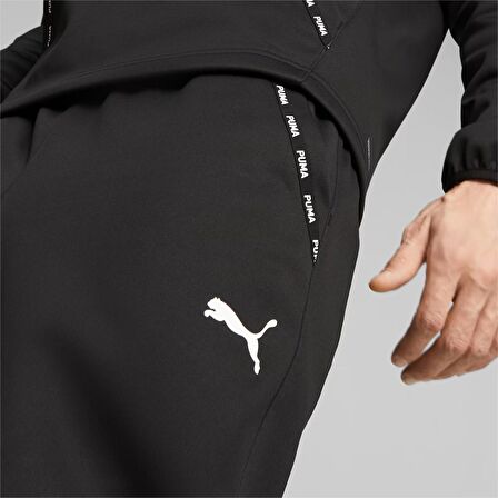 Puma Puma Fit Taped PWRFLEECE Jogger SİYAH Erkek Eşofman Üstü