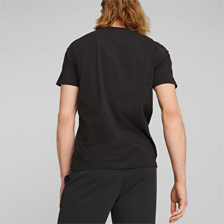 Puma Squad Graphic Erkek Siyah Tişört (676783-01)