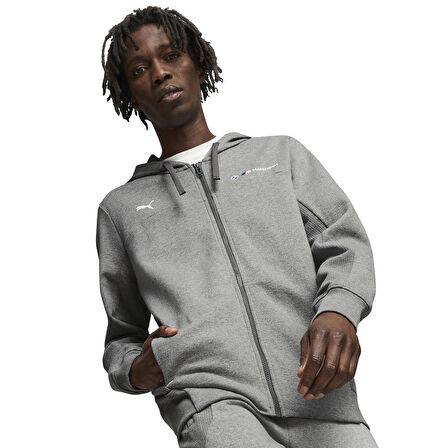 Bmw Mms Erkek Gri Günlük Stil Sweatshirt 62122103