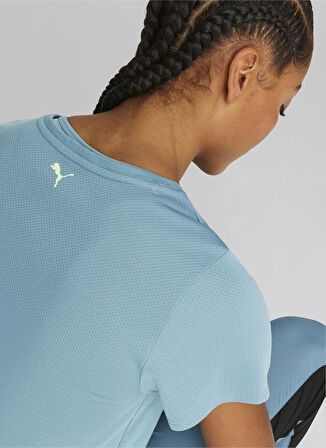 Puma Mavi Kadın T-Shirt PUMA FIT ULTRABREATHE TEE