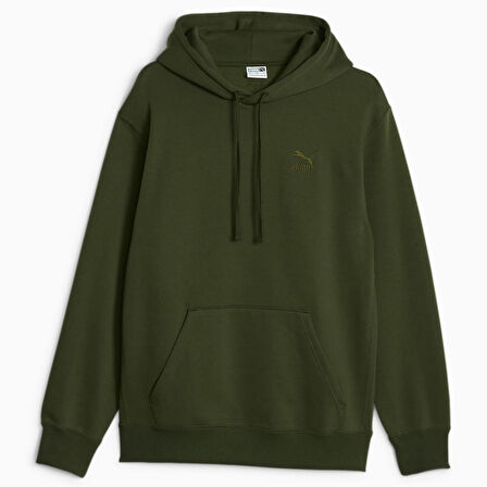 Puma Classics Small Logo Erkek Haki Sweatshirt (535596-31)