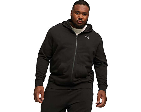 Puma Better Essentials Full-Zip Hoodie Erkek Günlük Ceket 67597901 Siyah