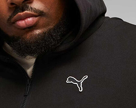 Puma Better Essentials Full-Zip Hoodie Erkek Günlük Ceket 67597901 Siyah