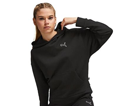 Puma Better Essentials Hoodie Kadın Günlük Sweatshirt 67598801 Siyah