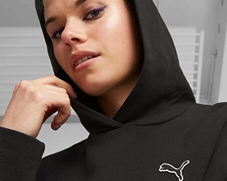Puma Better Essentials Hoodie Kadın Günlük Sweatshirt 67598801 Siyah