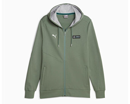 Puma Mercedes Hooded Sweat Jacket Erkek Günlük Ceket 62114707 Yeşil