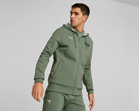 Puma Mercedes Hooded Sweat Jacket Erkek Günlük Ceket 62114707 Yeşil