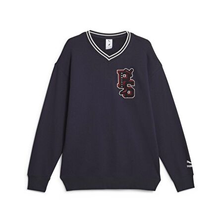 Puma X Staple V-Neck Crew Tr Erkek Sweatshirt