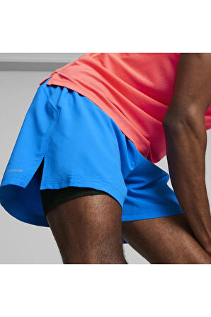 Run Ultraweave 2IN1 Short Mavi Erkek Şort