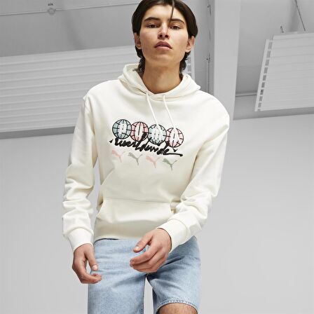 Swxp Puma Worldwide Hoodie Tr Erkek Sweatshirt