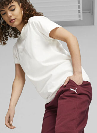 Puma 67600622 HER High-Waist Pants TR Da Bordo Lastikli Bel Regular Fit Düz Kadın Eşofman Altı
