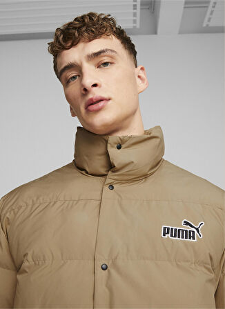 Puma Krem Erkek Dik Yaka Regular Fit Mont 67537685 Better Polyball Puffer