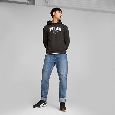 Puma Squad Erkek Siyah Sweatshirt (677874-01)