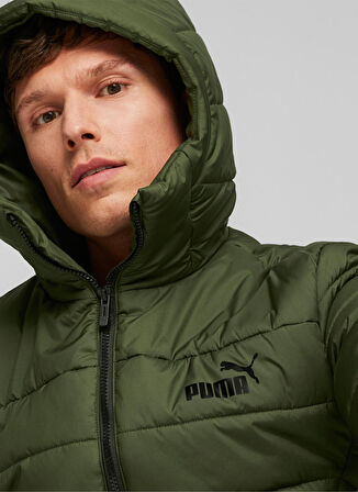 Puma Yeşil Erkek Dik Yaka  Mont 84893831 ESS Padded Jacket