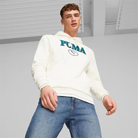 Puma Squad Erkek Krem Sweatshirt (677874-65)