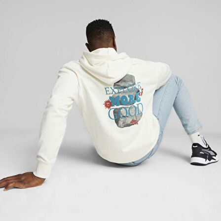 Puma Erkek Hoodie Downtown Graphic