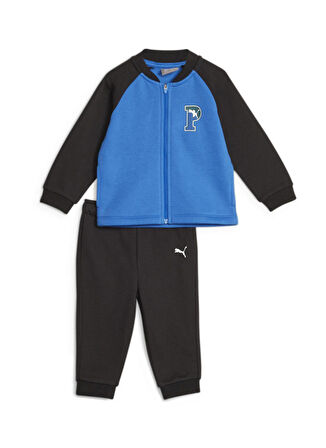 Puma Düz Mavi Bebek Eşofman Takımı 67637848 MINICATS PUMA SQUAD Jogger