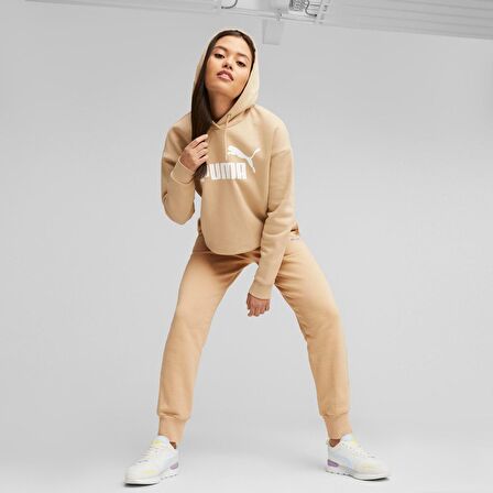 Puma Kadın Hoodie Essentials Cropped Logo FL