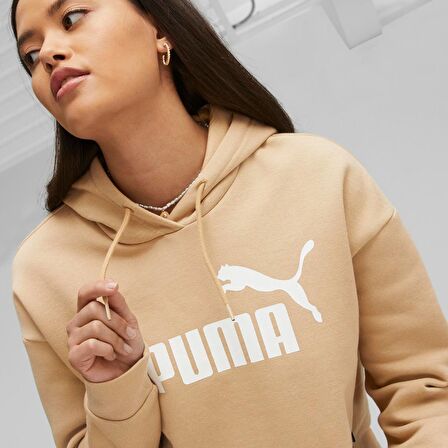 Puma Kadın Hoodie Essentials Cropped Logo FL