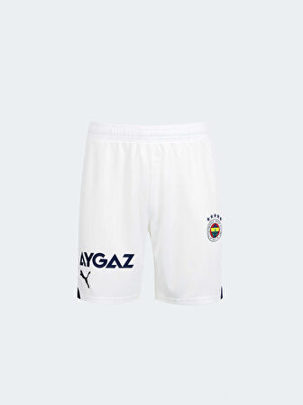 Puma Lastikli Bel Normal Beyaz Erkek Çocuk Şort FSK Shorts Replica Jr