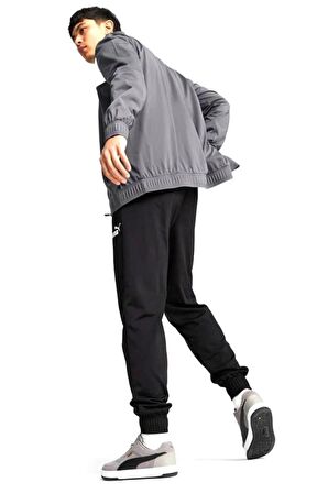 Puma Poly Suit Erkek Eşofman Takımı Gri Siyah S-XXL 