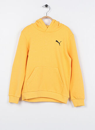 Puma Düz Erkek Çocuk Sarı Sweatshırt 67995802 Boy s HOODIE TR