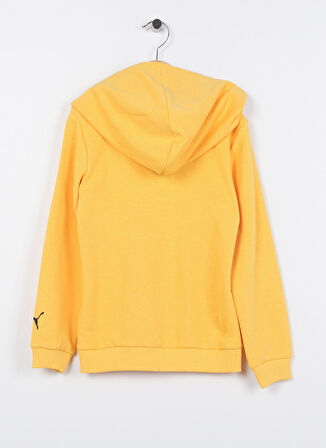 Puma Düz Erkek Çocuk Sarı Sweatshırt 67997003 Boy s FZ HOODIE TR