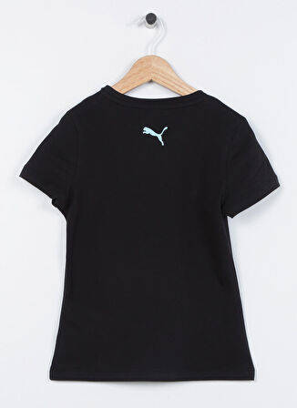 Puma Düz Siyah Kız Çocuk T-Shirt 68021302 Girl s TEE