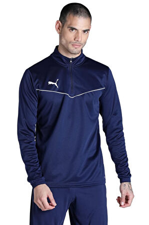 Puma Team Rise 1/4 Fermuarlı Erkek Sweat 65909706