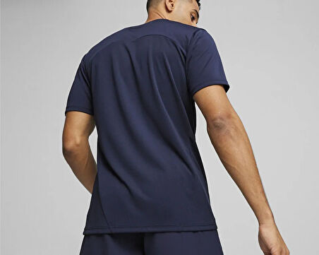 Puma Teamfinal Training Jersey Erkek Futbol Antrenman Tişörtü 65855706 Lacivert