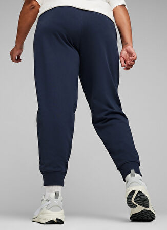 67788914 HER High-Waist Pants TR Cl Lacivert Lastikli Bel Regular Fit Kadın Eşofman Altı