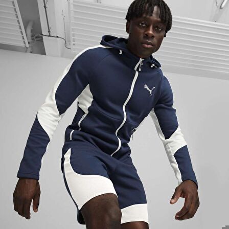 Puma Erkek Full Zip Hoodie Evostripe